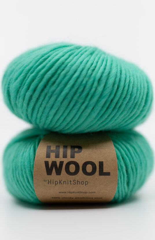 turkis garn Hip wool eplefarget garn nettside garn og strikk