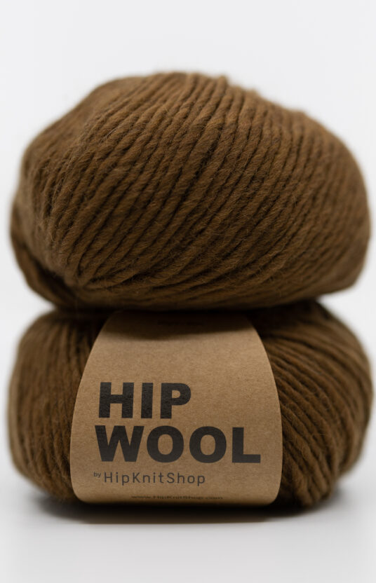 garn varm brun farge Hip wool kanelfarget garn nettside garn og strikk