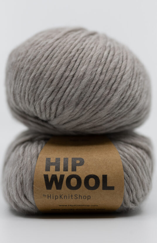 brun beige tykt garn Hip Wool nettbutikk mulesingfri rws