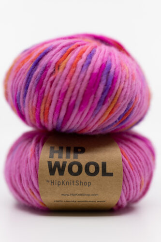 hand-dyed yarn, colorful wool yarn, bright pink hip wool, online store