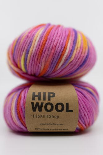hand-dyed yarn, colorful wool yarn, bright pink hip wool, online store