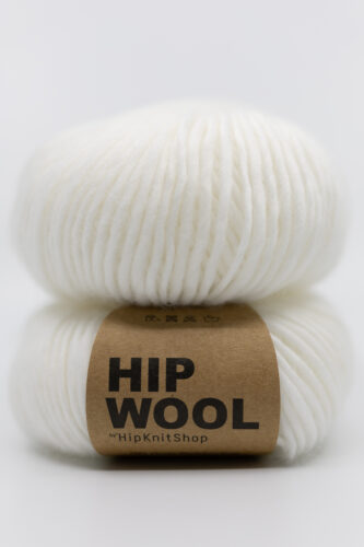 chalk white thick yarn online shop Hip Wool mulesing free animal friendly yarn