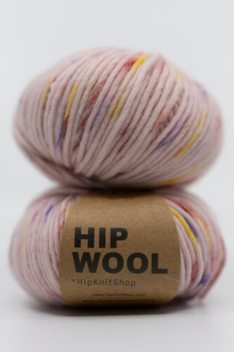 Hand-dyed yarn light pink thick fray-free wool Hip wool unicorn yarn website yarn and knitting