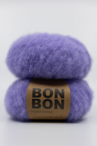 BonBon Brushed alpaca yarn purple