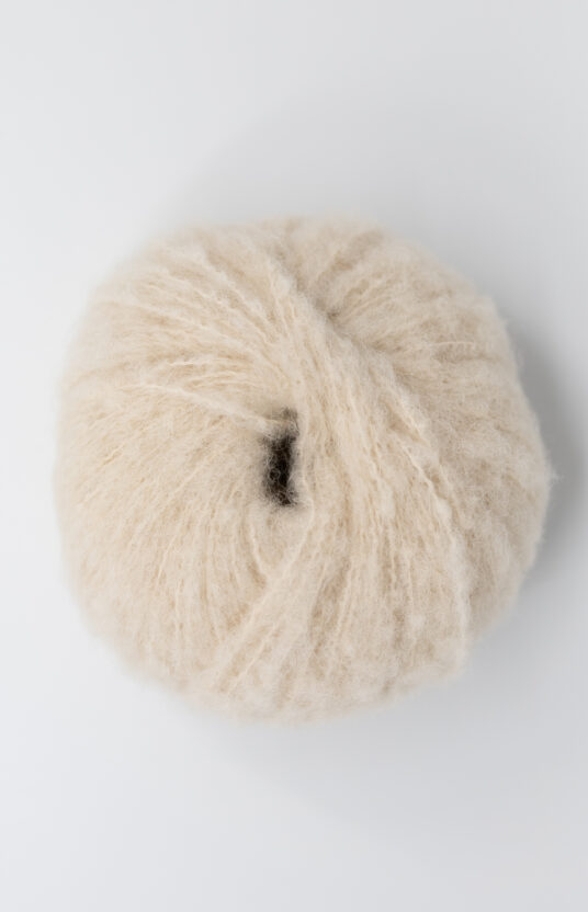 børstet alpakka bonbon beige