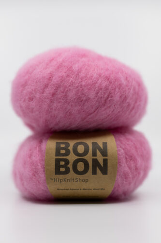 Brushed alpaca bonbon pink