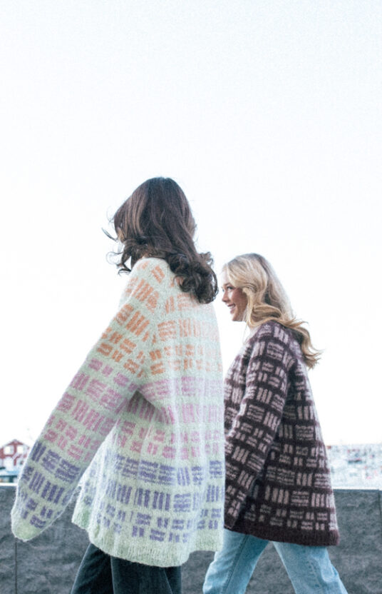 strikkeoppskrift genser dame raglan turgenser med farger skappel helene moo strikkegenser eventyr