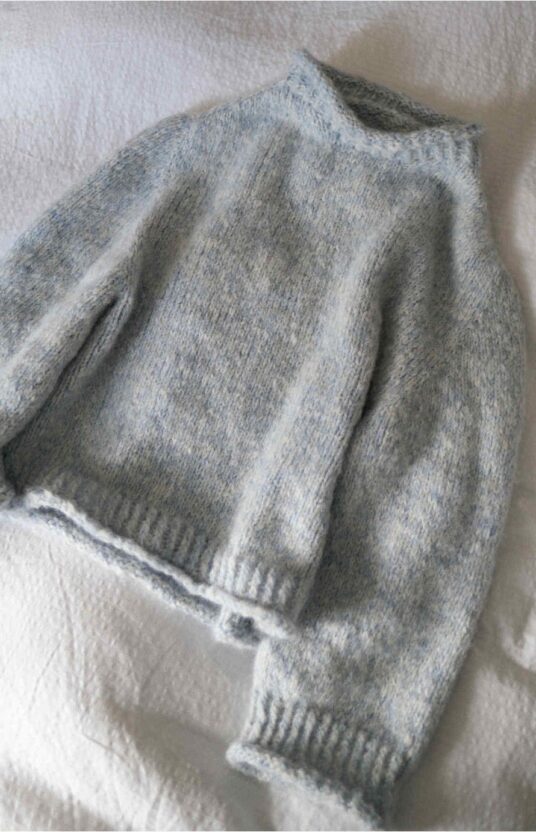 knit sweater melange pattern thick wool sweater for women. Colorful knit hiking sweater women. Knitting pattern women's sweater warm