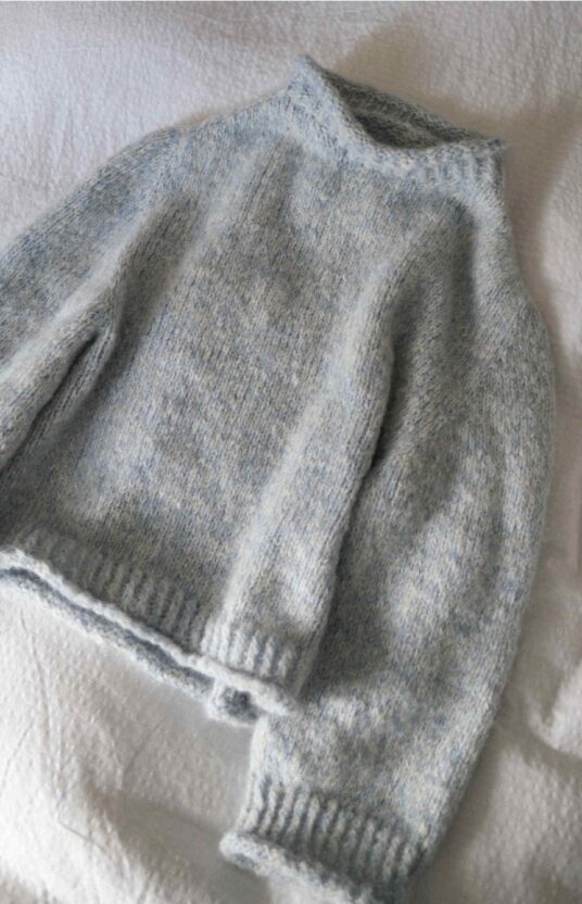 knit sweater melange pattern thick wool sweater for women. Colorful knit hiking sweater women. Knitting pattern women's sweater warm