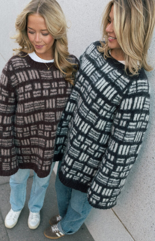 cozy knitted sweater pattern