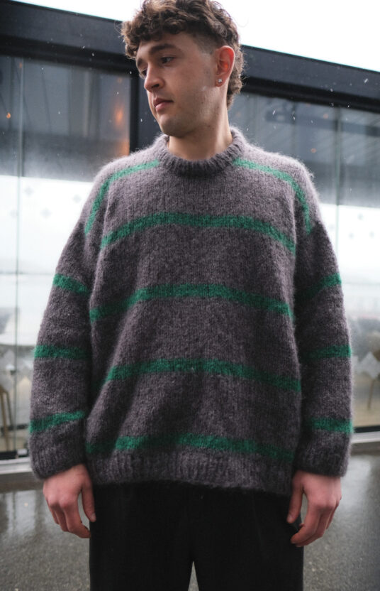 Men's Mohair Sweater Knitting Pattern