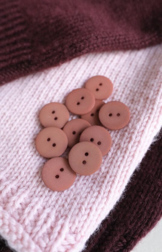 Buttons for knitted jacket, brown plastic buttons, two-hole buttons, cardigan buttons, knitting buttons, buttons for sweater, brown coat buttons, plastic knitting buttons, classic brown buttons, buttons for knitwear.