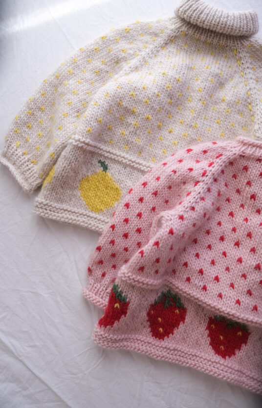 knitting pattern strawberry sweater child wool sweater knitting pattern for children in raglan top down