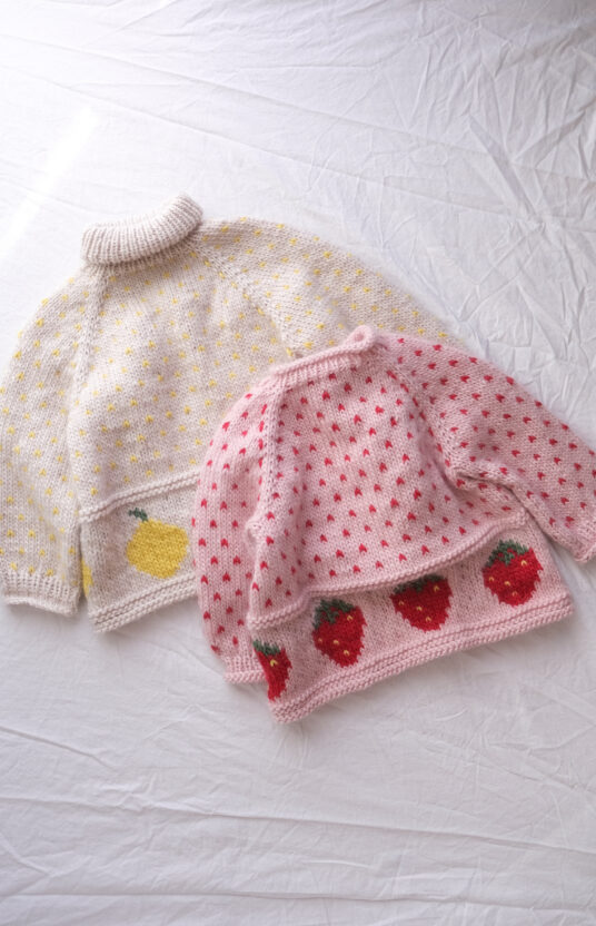 knitting pattern strawberry sweater child wool sweater knitting pattern for children in raglan top down
